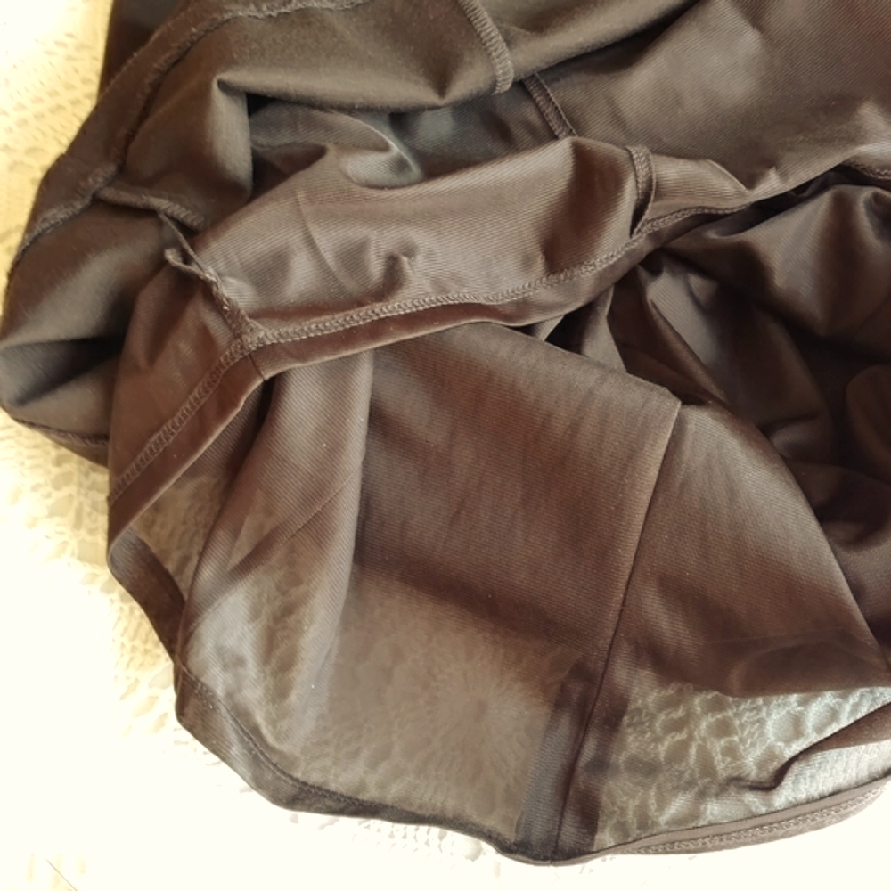 Sparkly Sleeveless Dress by Relativity - Dark Brown - 12 - Picture 8 of 15